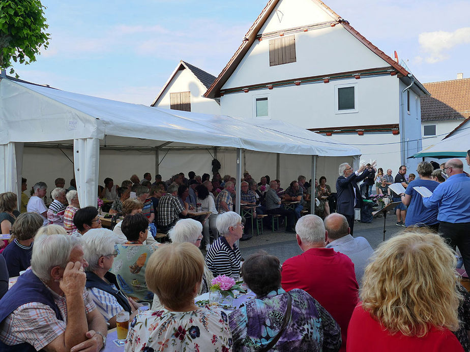 Sommerserenade vor dem "Chorfürst" (Foto: Karl-Franz Thiede)